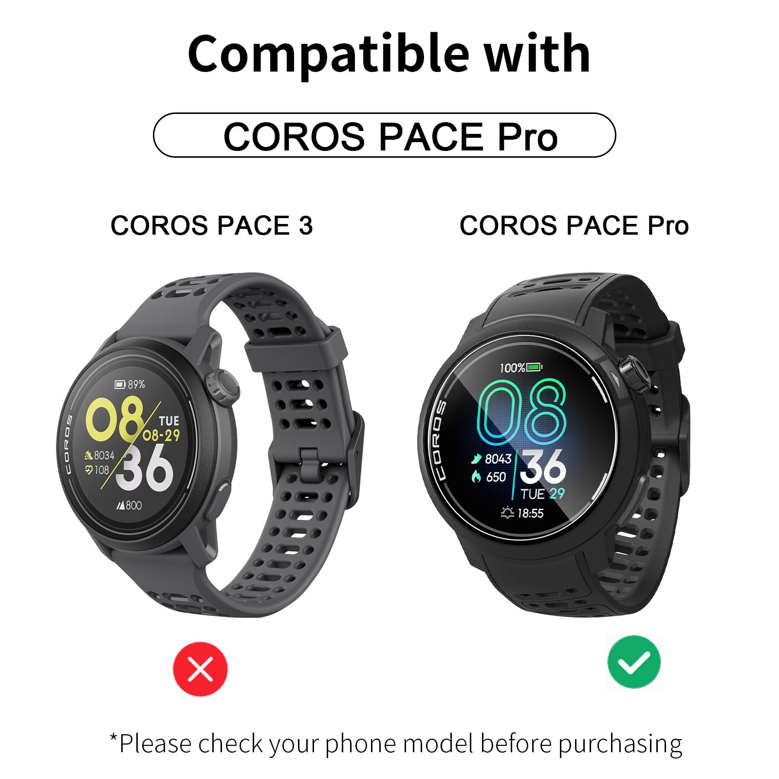 Protctur d'écran Garmin Forrunnr 935 n vrr trmpé HD, pack d 2