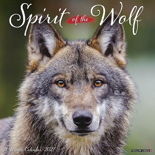 Willow Creek Press, Spirit of the Wolf 2027 Wall Calendar