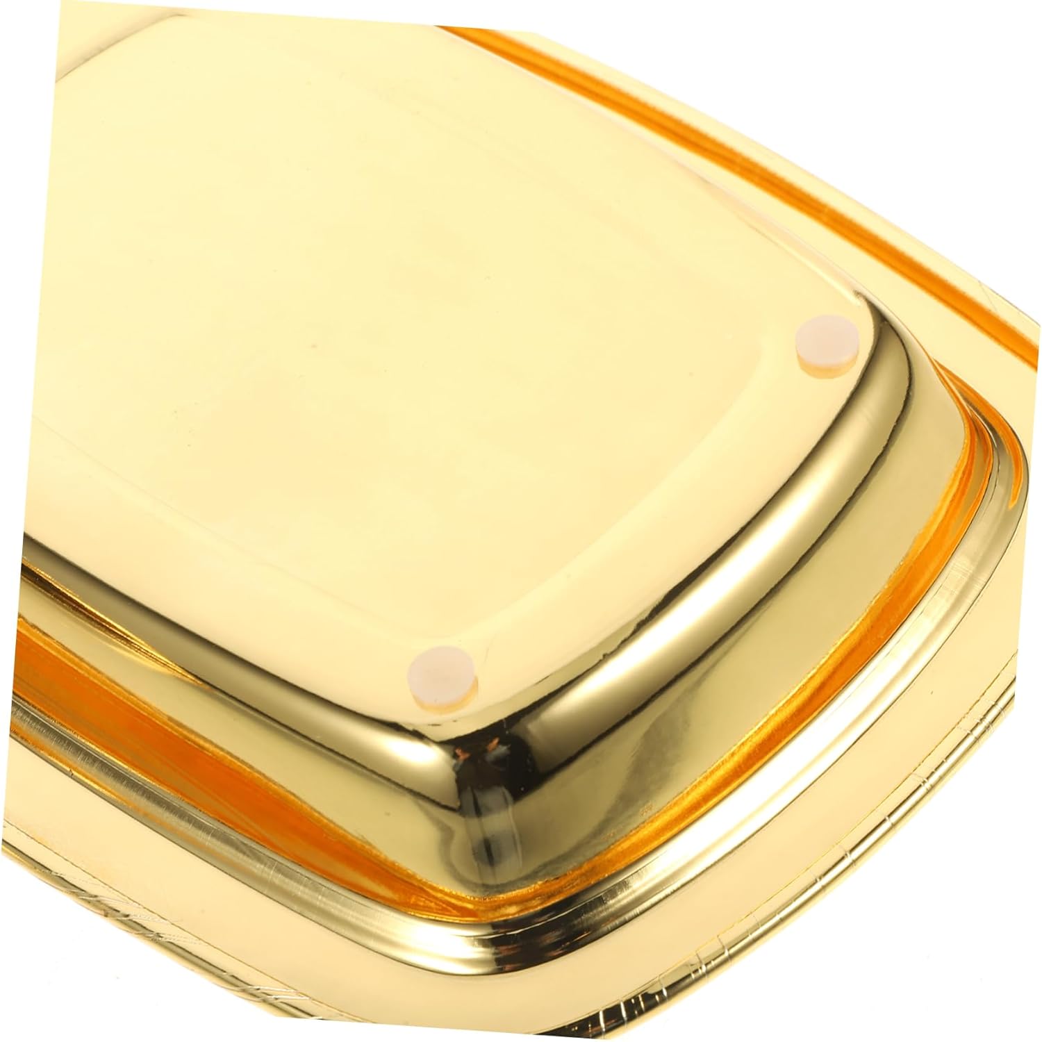 Elegant European Style Butter Keeper with Lid Reusable Covered Butter Dish for Kitchen Organization for Home and Restaurants