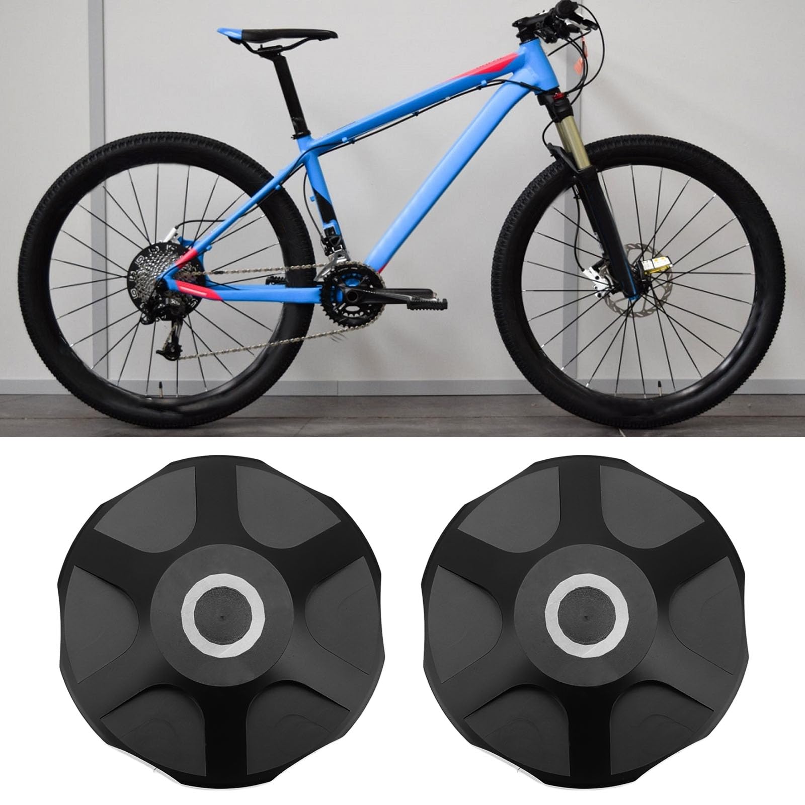 EMSea 2x Tappo Spalla Forcella Bicicletta Con Guarnizione In Lega Di Alluminio Compatibile Con Manitou Mountain Bike