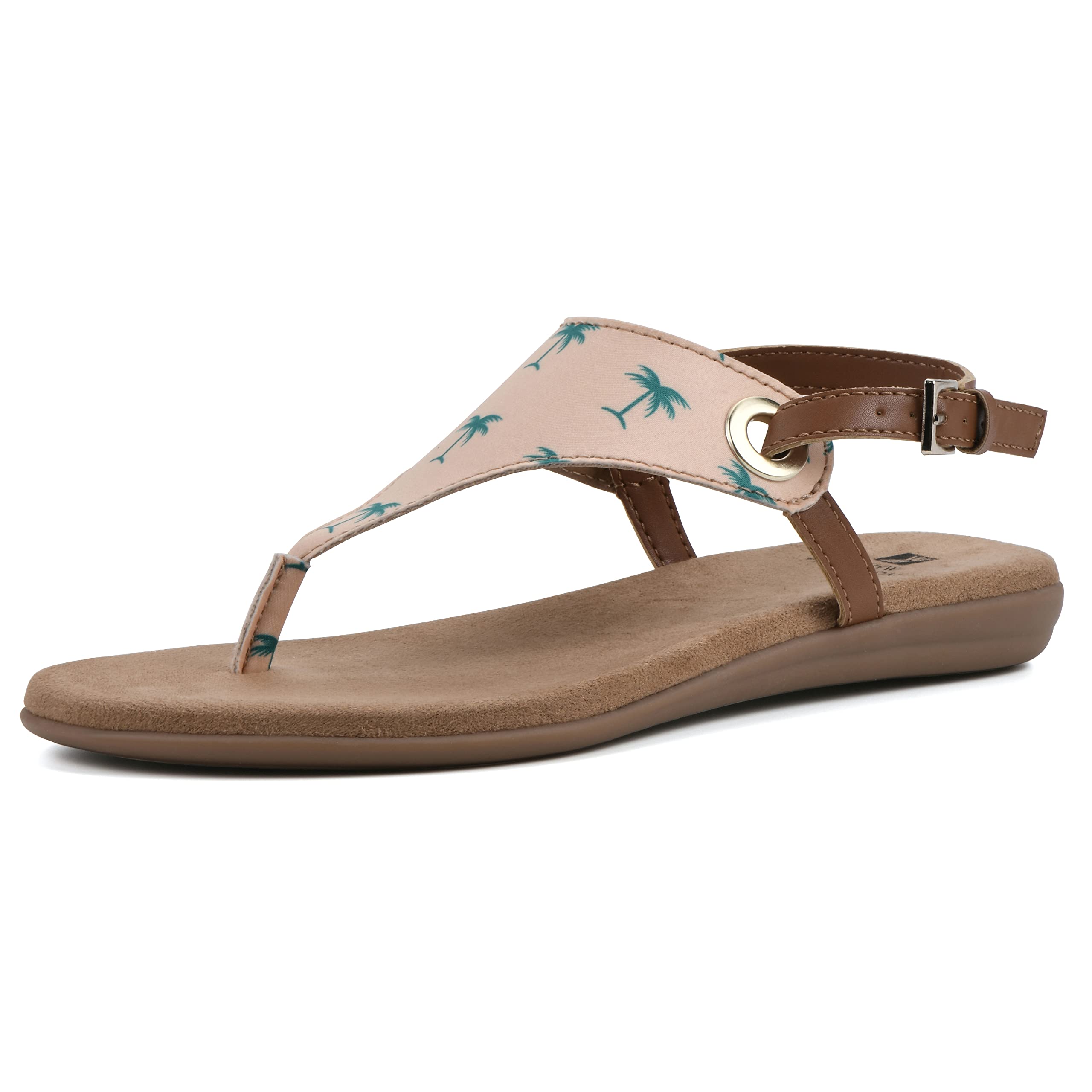 WHITE MOUNTAIN Women's London Flat Sandal
