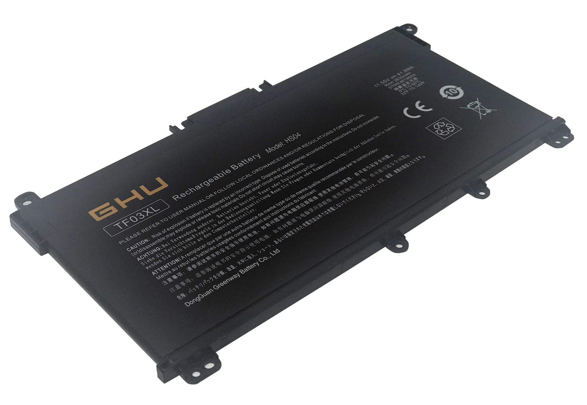 GHU New TF03XL TF03041XL 920046-421 920070-855 920046-121 Battery Compatible with HP Pavilion 17-AR050WM 17-AR007CA 15-CC 15-CD 14-BF Series HSTNN-LB7X HSTNN-IB7Y HSTNN-LB7J HSTNN-UB7J