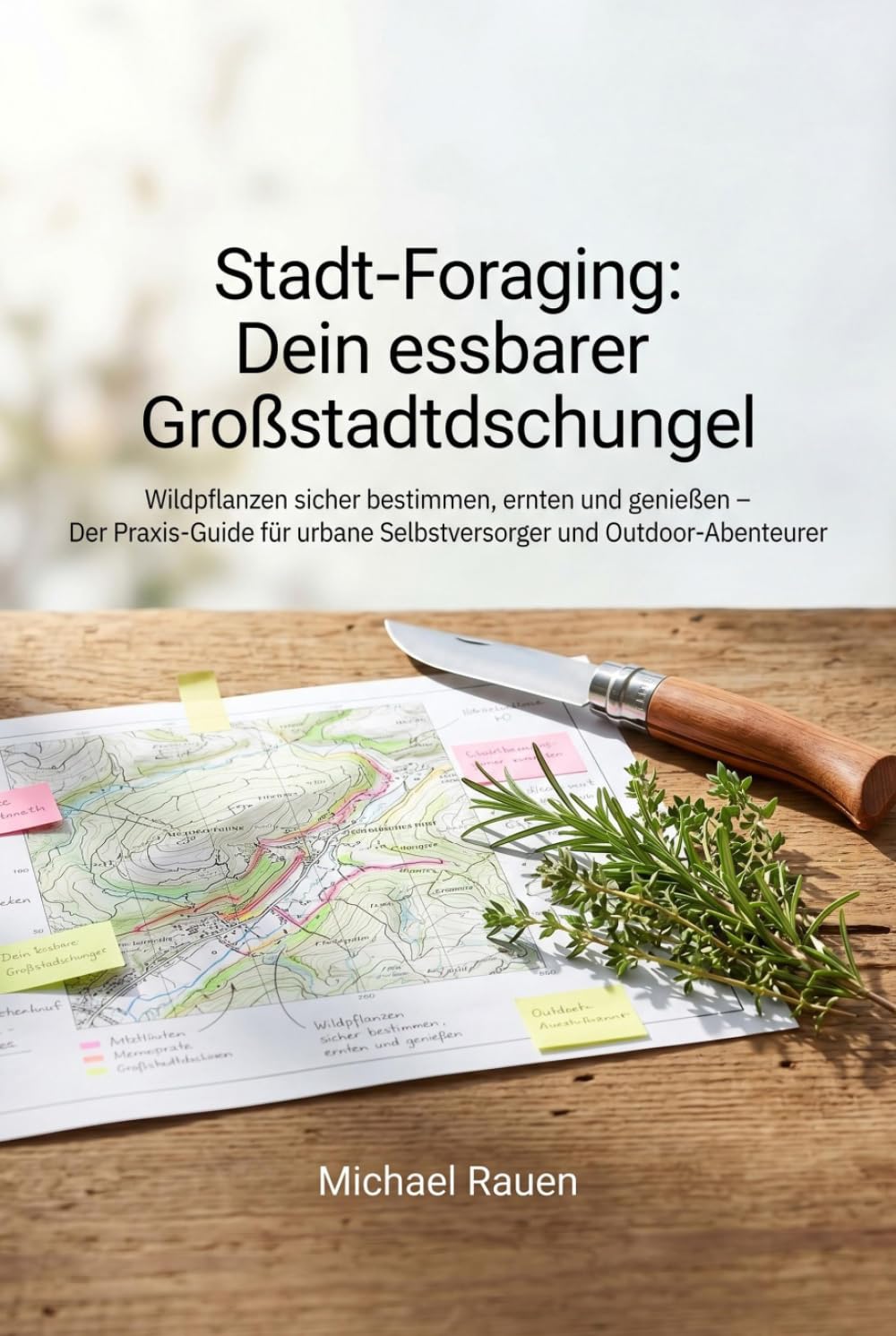 Stadt-Foraging: Dein essbarer Großstadtdschungel: Wildpflanzen sicher bestimmen, ernten und genießen – Der Praxis-Guide für urbane Selbstversorger und Outdoor-Abenteurer
