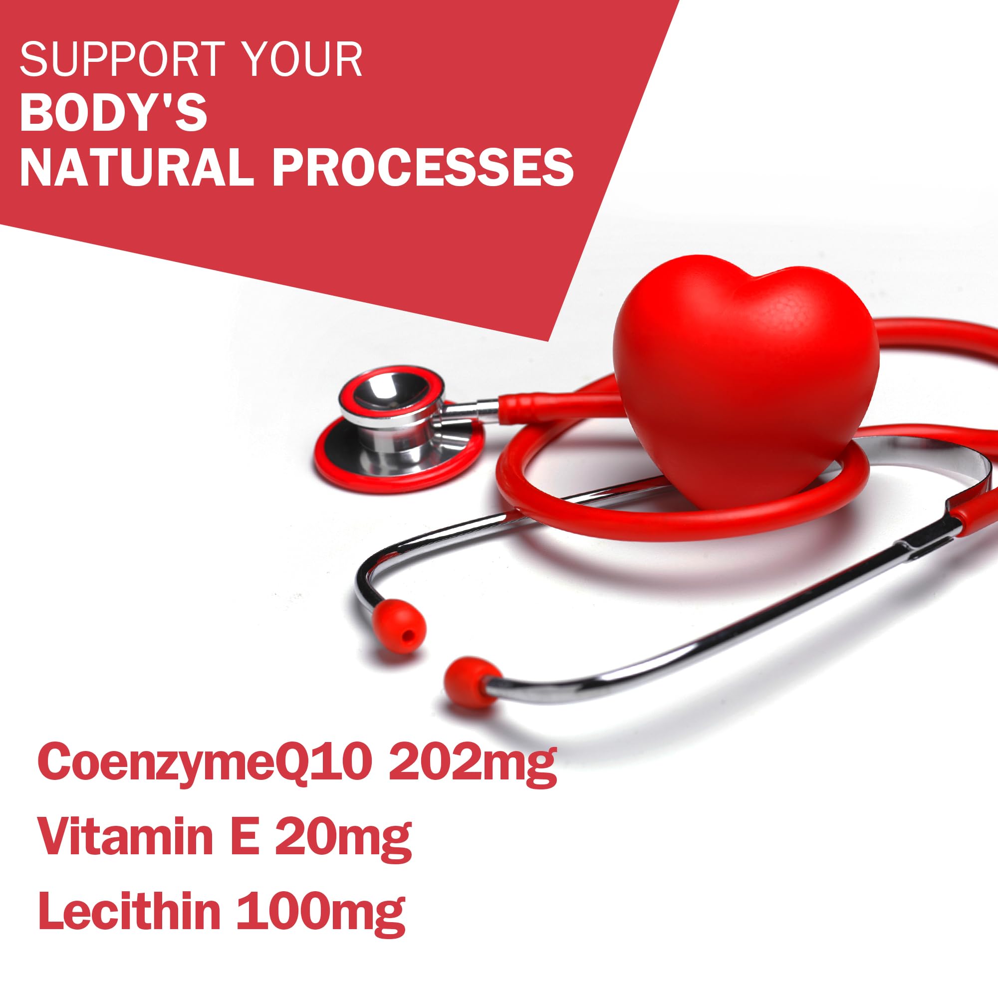 NYO3 CoQ10 200mg with Lecithin and Vitamins E, Ultra High Absorption, Antioxidant for Energy Production, High Coenzyme Q10 Content, Gluten Free, Non-GMO, 60 Days Supply — Amazon image 5