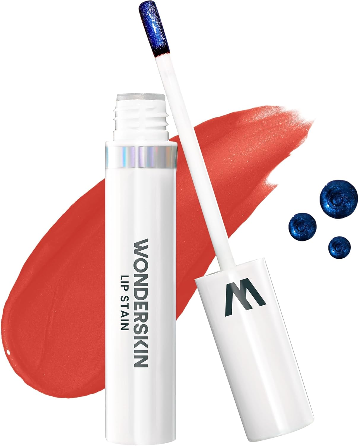 Wonderskin Wonder Blading Lip Stain Peel Off And Reveal Kit – Langdurige Nude Lip Tint, Waterdicht, Overdrachtsbestendig Natuurlijke Make-Up Tintkit (Glamorous Stain & Go)