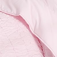 Vista 18 de Shabby Chic® - Juego de edredón tamaño Queen, ropa de cama reversible de algodón con fundas a juego, decoración del hogar bellamente fruncida