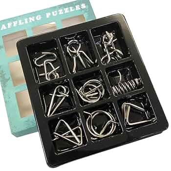 知恵の輪☆12点セット☆即購入可☆ Amazon.co.jp: 超上級者向け 知恵の輪9点セット レベル 難易度