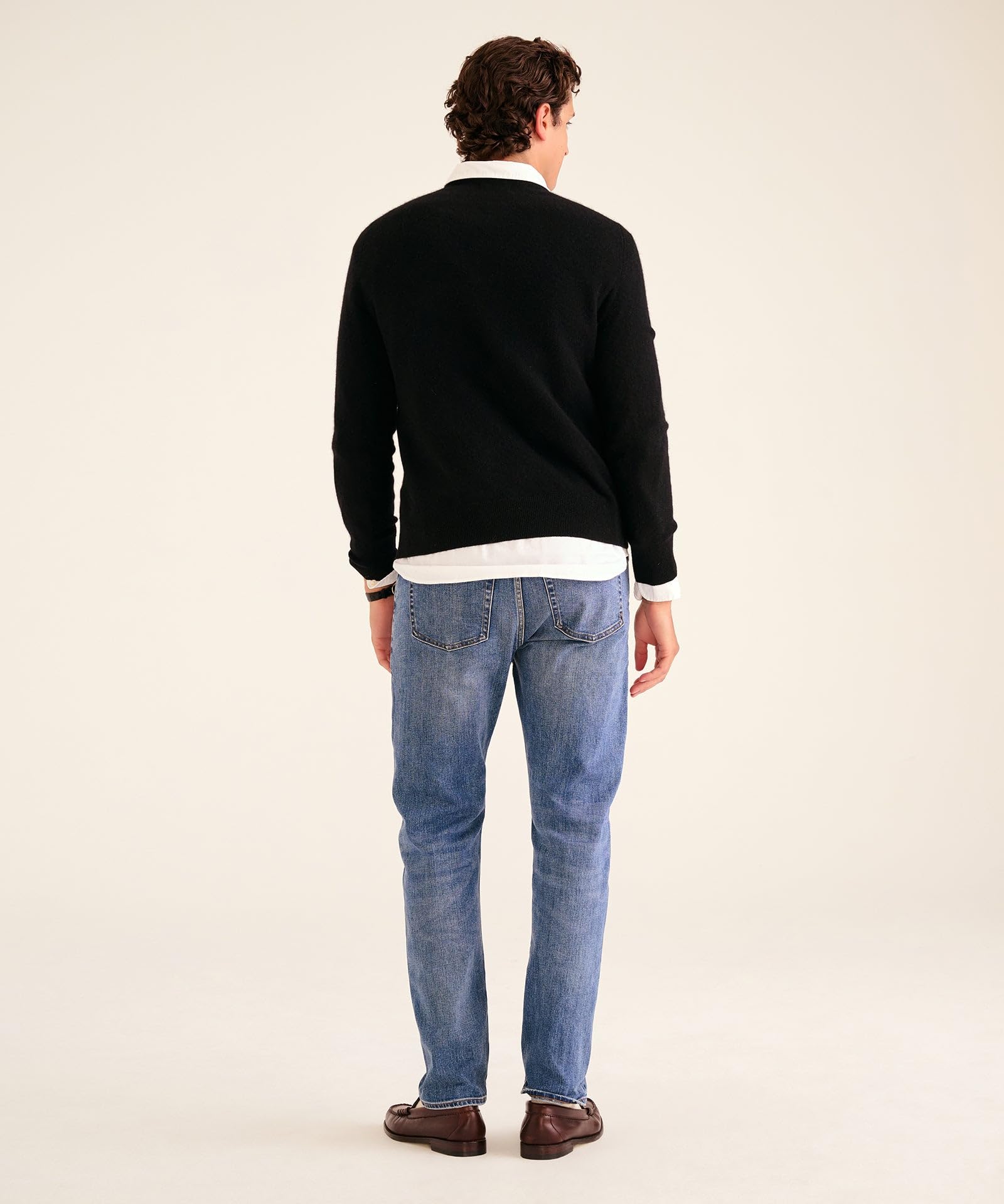 NAADAM Herren The Original Cashmere V-Neck Sweater Men's Sweater (1er Pack)
