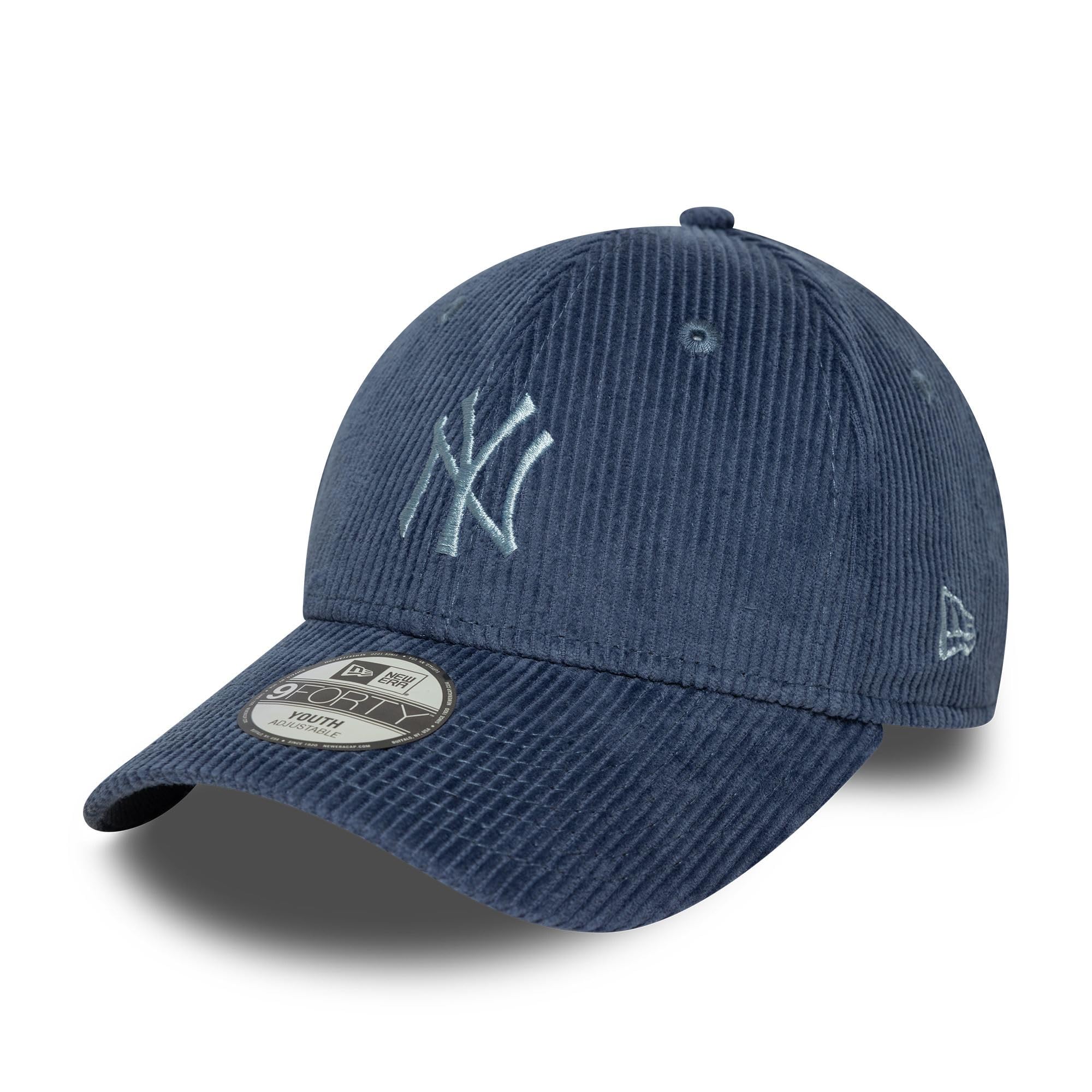 New Era New York Yankees 9Forty Kids Cord Cap Blue