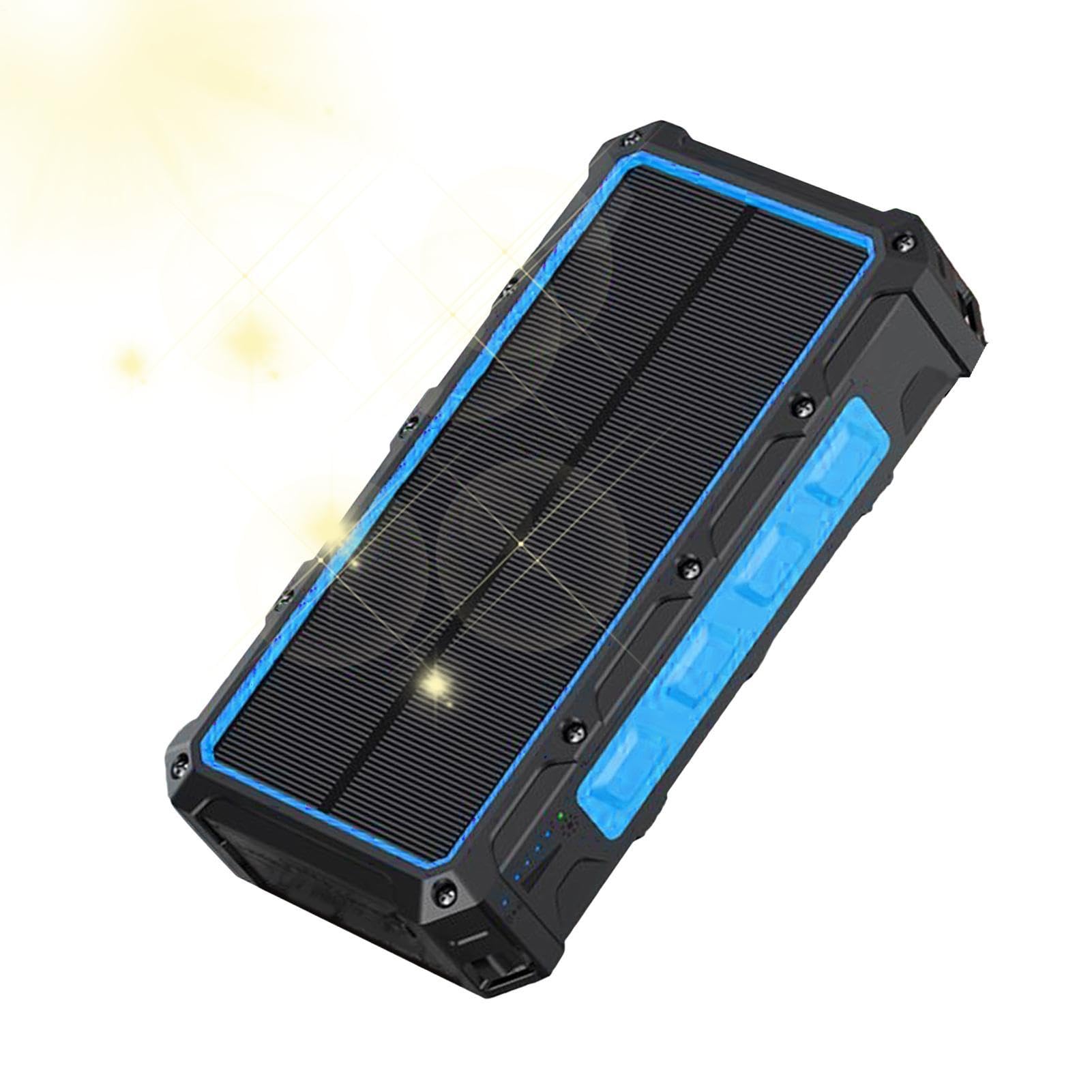 Power Bank Solare Portatile Impermeabile Pieghevole Power Bank Solare Con | Power Bank Con Ricarica Rapida E Torcia Per Casa Viaggi Escursionismo Pesca Uomini Donne Ragazzi Ragazze Giova