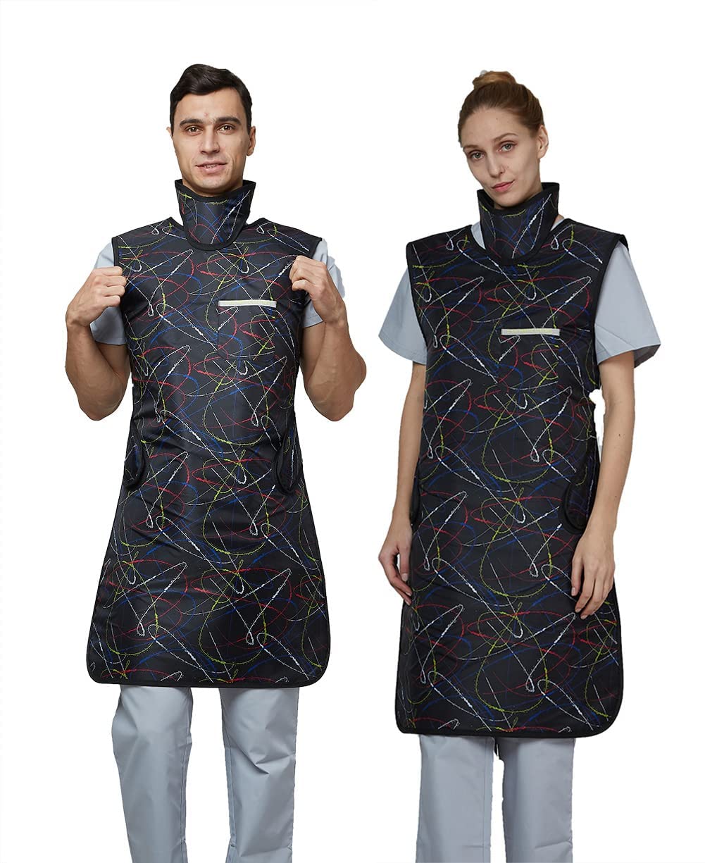 Buy SHINRAY 0.5mmpb Xray Lead Apron for Xray with Thyroid Shield Collar