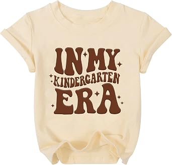 YHHR Kindergarten Shirt for Girls Boys 2026 First Day of Preschool Tshirt