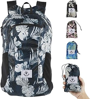 4Monster Hiking Daypack,Water Resistant Lightweight Packable Backpack for Travel Camping Outdoor