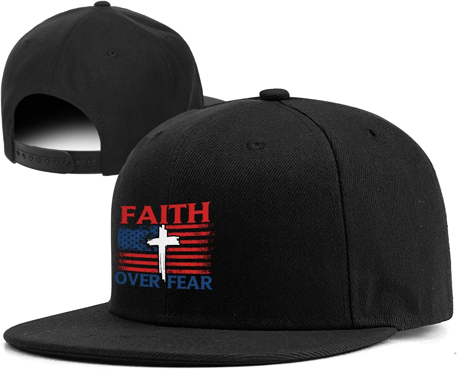 Baseball Cap Hip Hop Snapback Hat Brim Panel Unisex Dad Caps Flat Classic Adjustable Style Hats for Men Women White