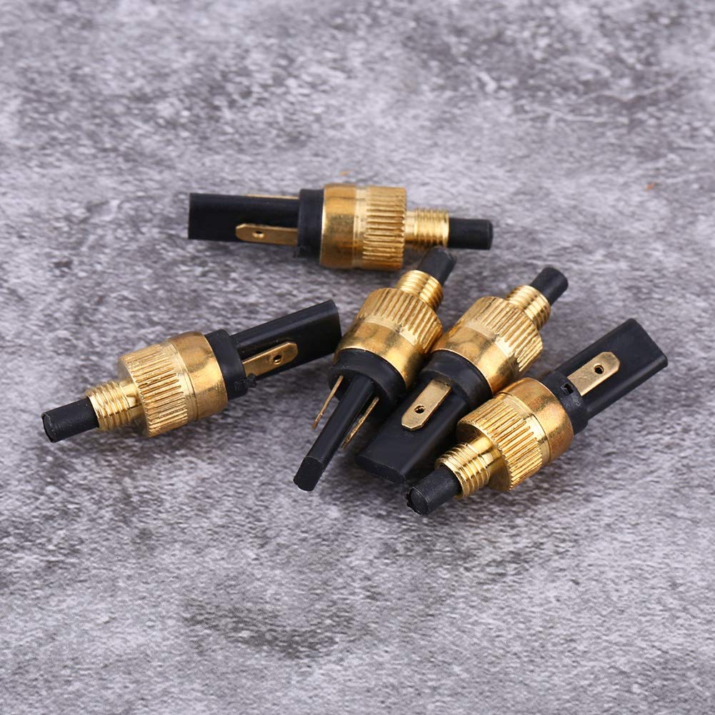 Interruttore Pedale Frizione in Rame per Moto ATV Sport Dirt Pit Bici Elettrica, 5 Pezzi
