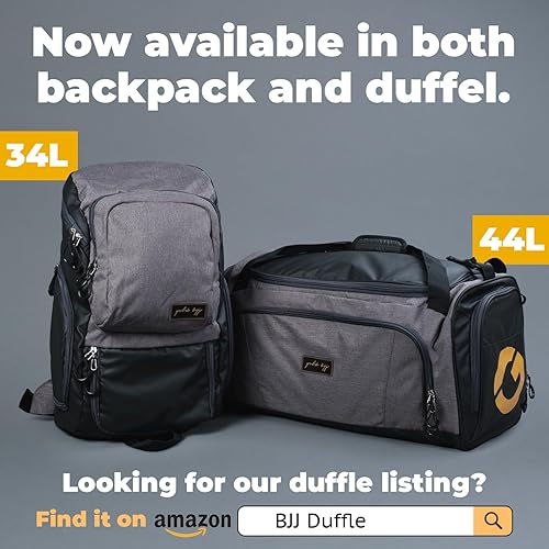 Miniatura 4 de Gold BJJ Mochila Jiu Jitsu - Bolsa de gimnasio resistente con bolsillo impermeable Gi