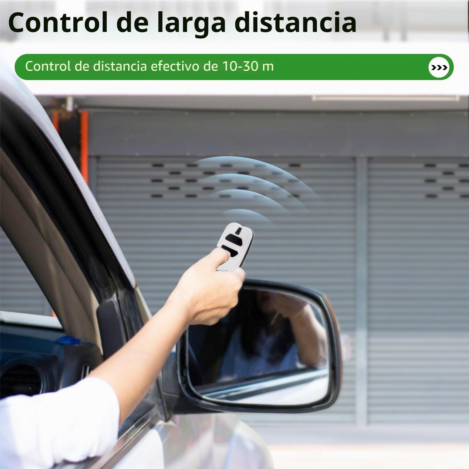 DEA GTI2 - Llavero con mando a distancia para puerta de garaje (433,92 MHz)