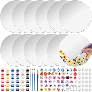 26 Small Bedroom Storage Ideas That Maximize Every Inch 179 Bucherry 12 Set 10 Inch Acrylic Mirror Crafts Painting Kits Make Decorat...