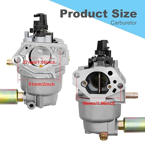 Miniatura 2 de 951-05149 Repuesto de carburador para cortacésped Craftsman Lt1500 R1000 Rer1000 T1000 R1200, repuesto Hy-4P90F para cortacésped autopropulsado