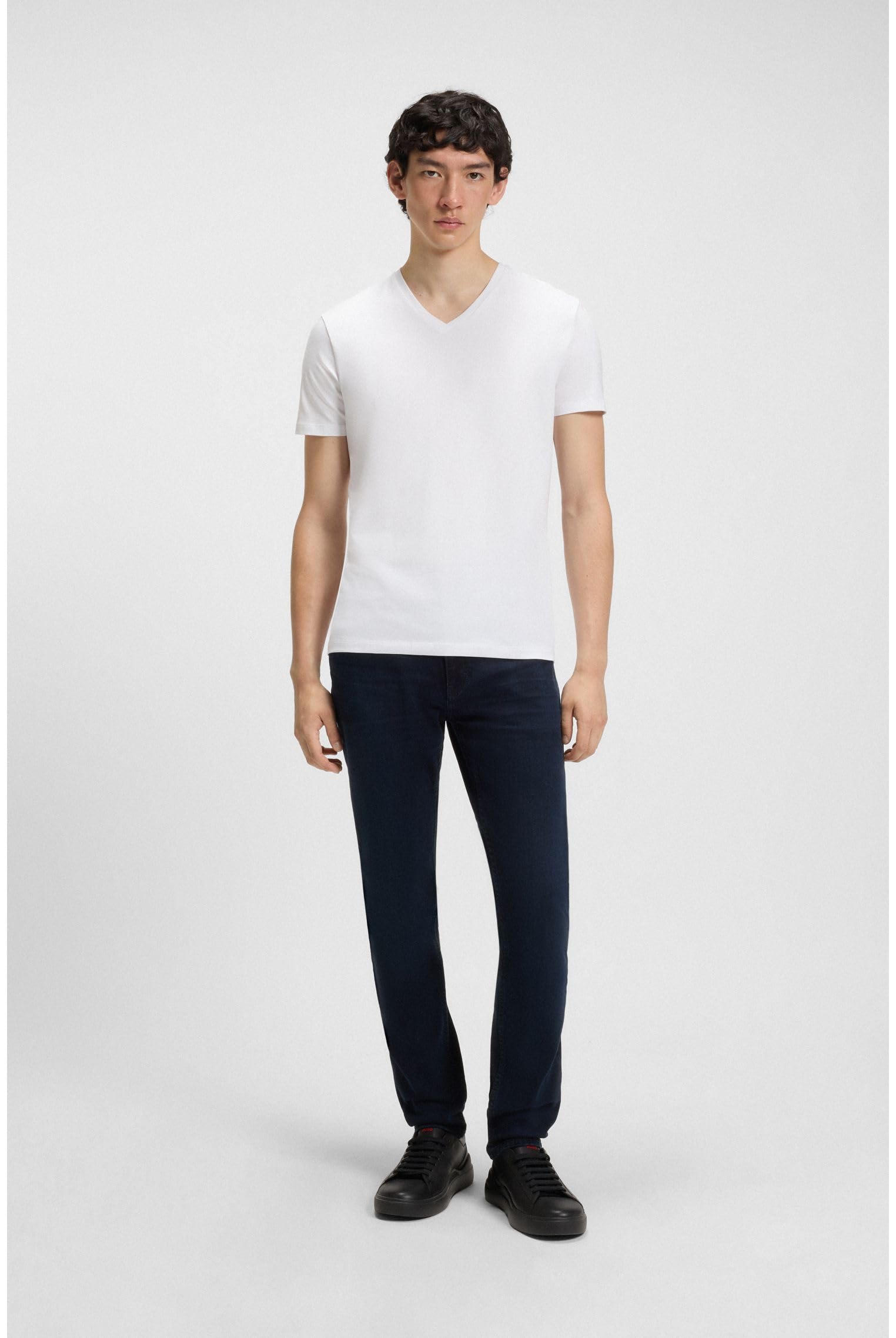 HUGO v Camiseta Hombre (Pack de 2)