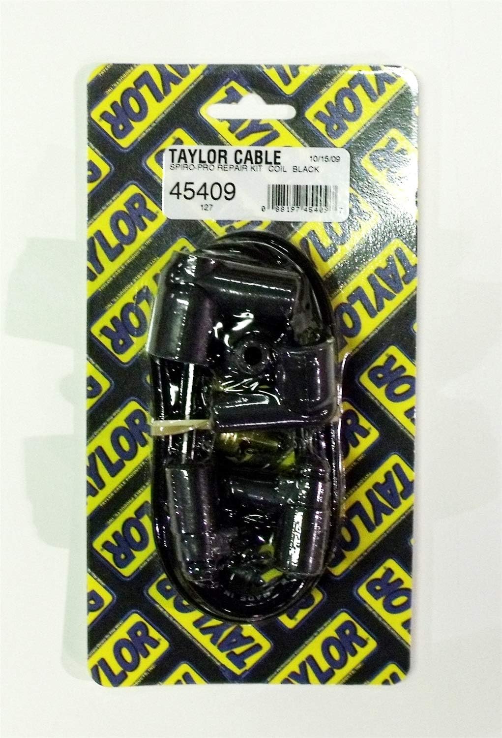 Taylor Cable45409 Black 8mm Spiro-Pro Spiro-Wound Core Coil Wire Repair Kit