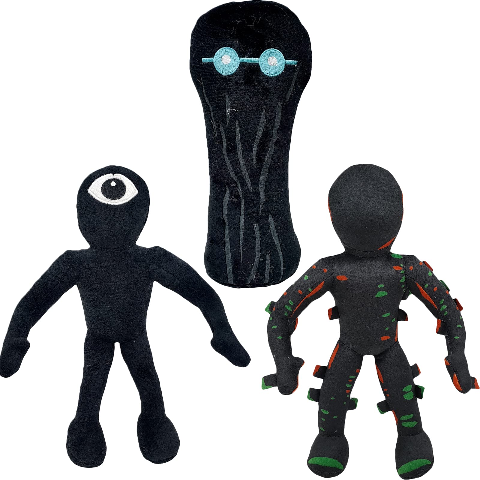 SEKSUI roblox doors figure plush toy,doors roblox plush,doors roblox plush eyes,roblox rainbow friends doors game plush toy, Horror Monster Pillow for Kids and Fans Gifts and Decoration