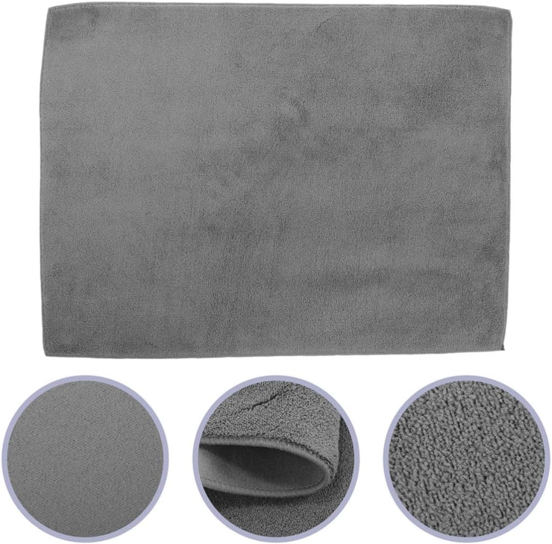 2pcs Car Care Towels Coral Fleece Microfiber Car Wash Dry Towels High Absorbency Nonscratch Detailing Cloths for Interior and Exterior Cleaning