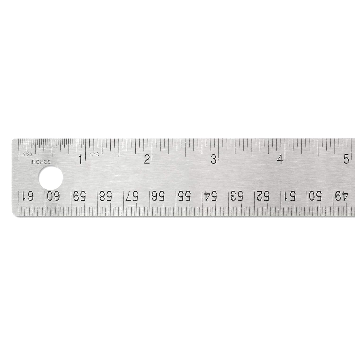 Alumicolor Flexible Stainless Steel ruler, measuring tool, 24IN