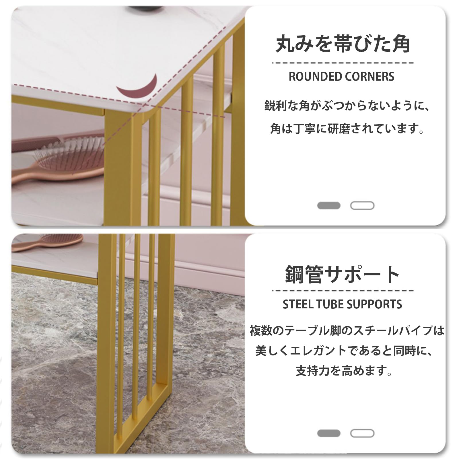 Amazon.co.jp: マニキュア テーブル ネイル デスク ワーク