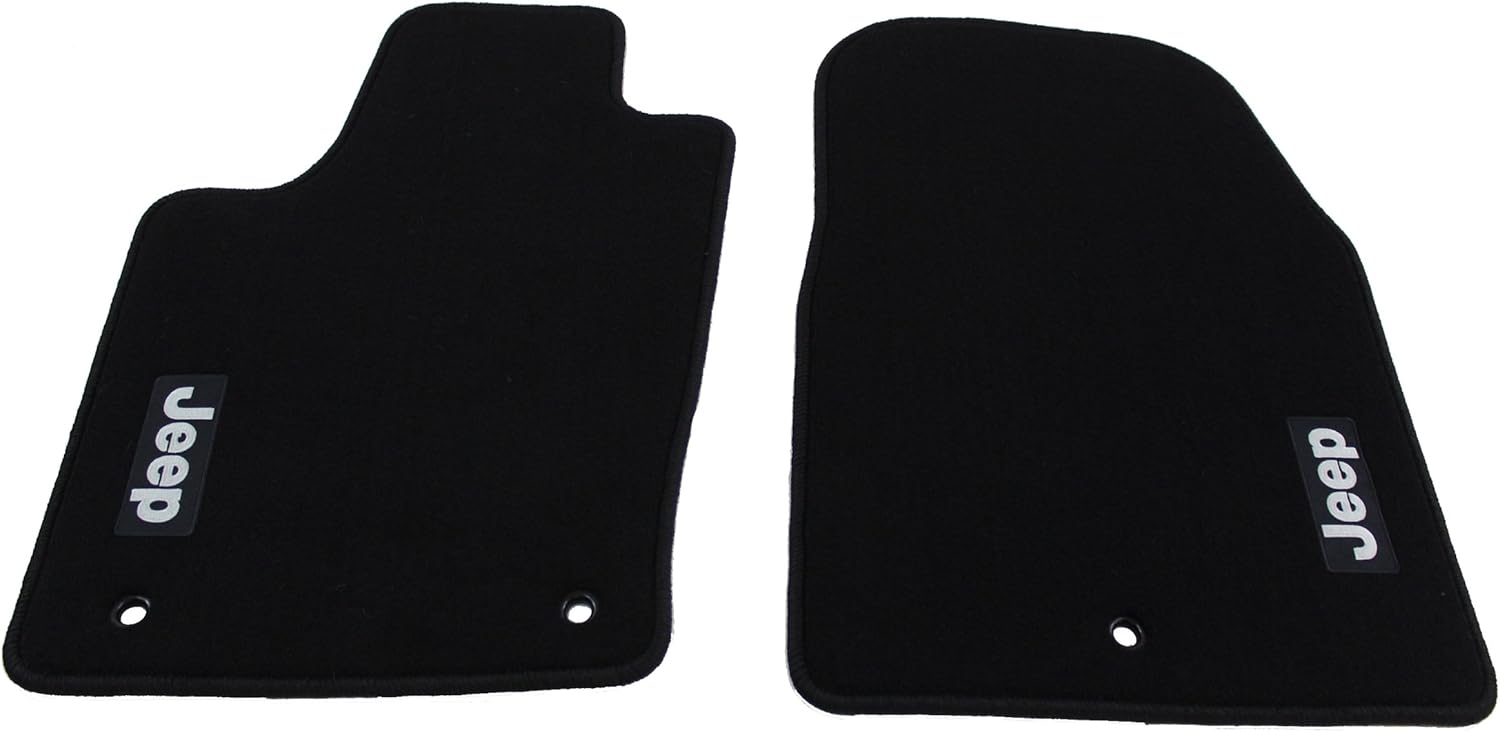 Genuine Jeep Accessories 82212175AB Black Carpet Floor Mat