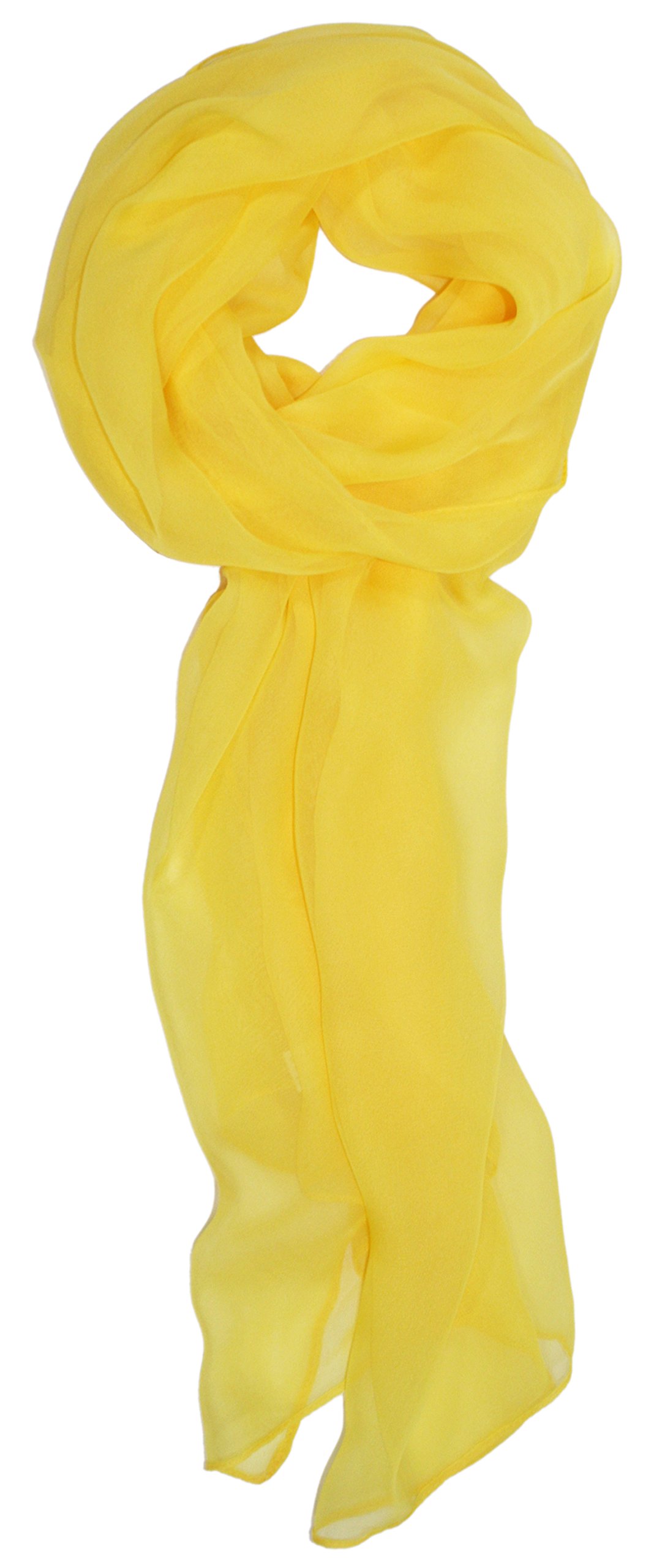 Ted and Jack - Solid Color Silk Blend Lightweight Accent Scarf