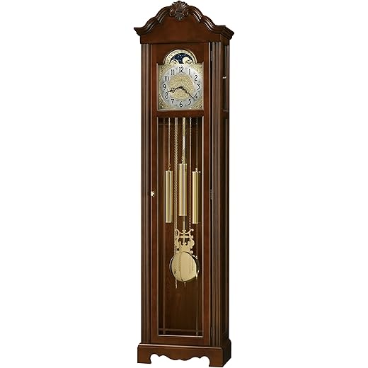 Langhurst Espresso Chain-Driven Grandfather Clock