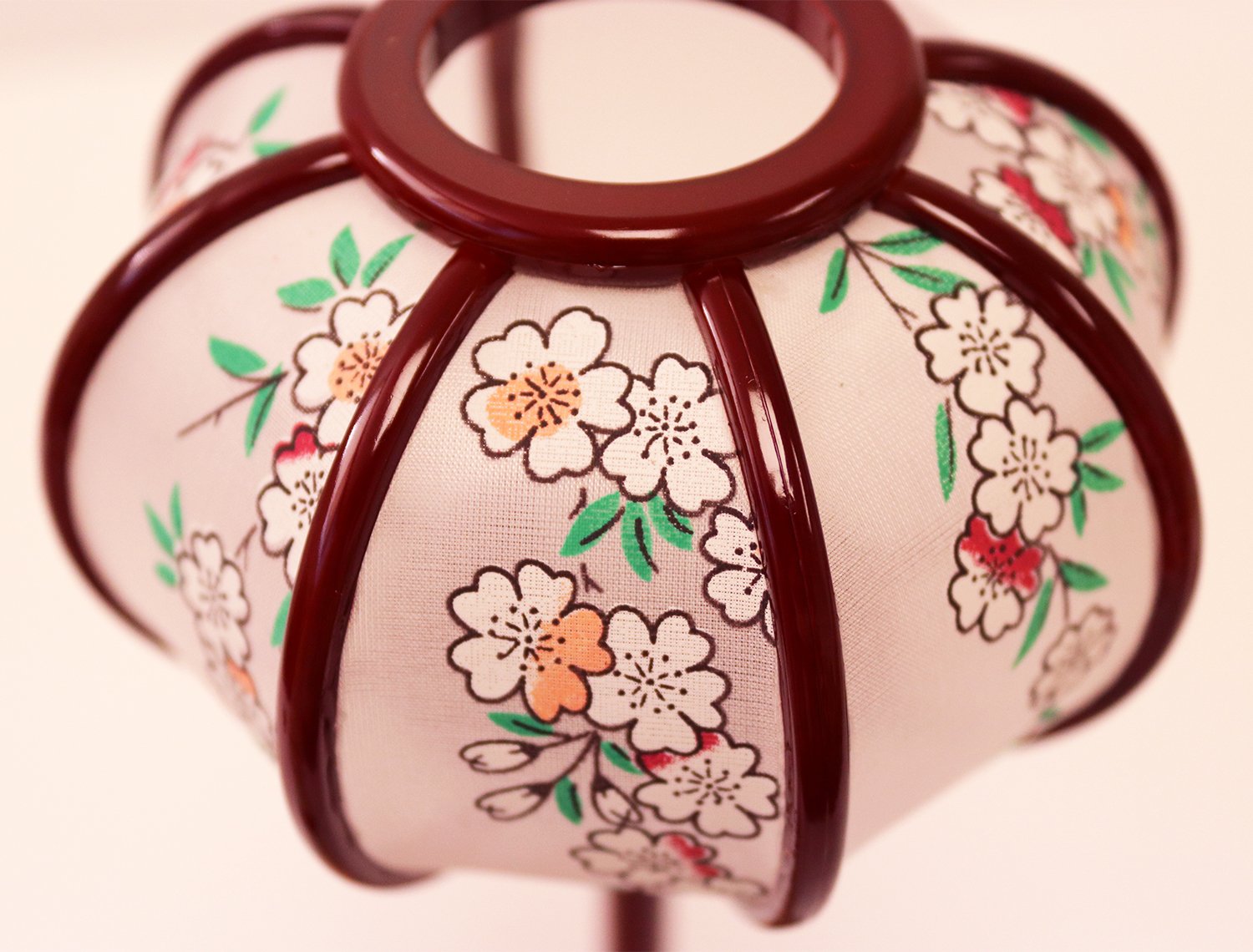 Amazon | ひな人形用道具 雪洞(ぼんぼり) コードレス 花雪洞 花梨塗 22