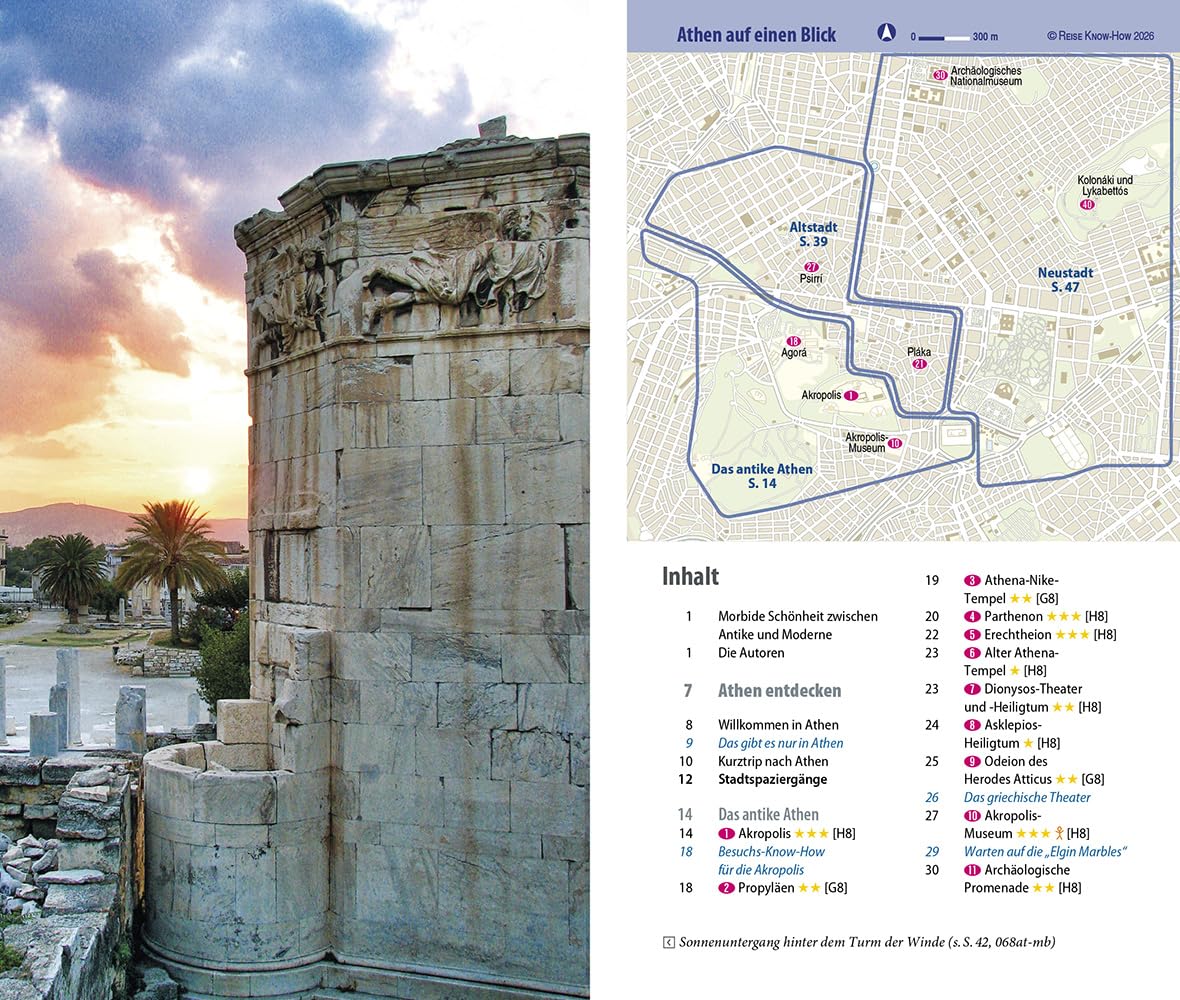 Reise Know-How CityTrip Athen: Reiseführer Athen mit Stadtplan und kostenloser Web-App