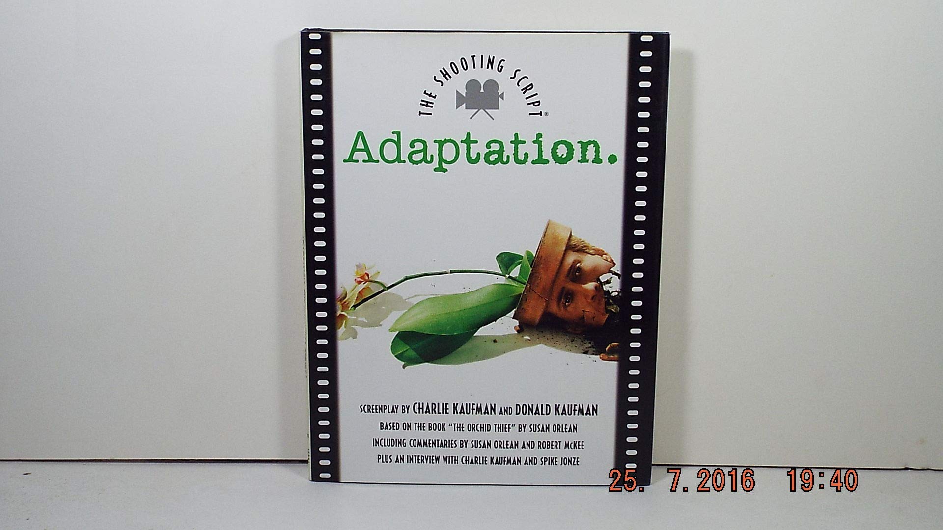 Adaptation The Shooting Script scénario de film culte livre de collection de cinéma américain