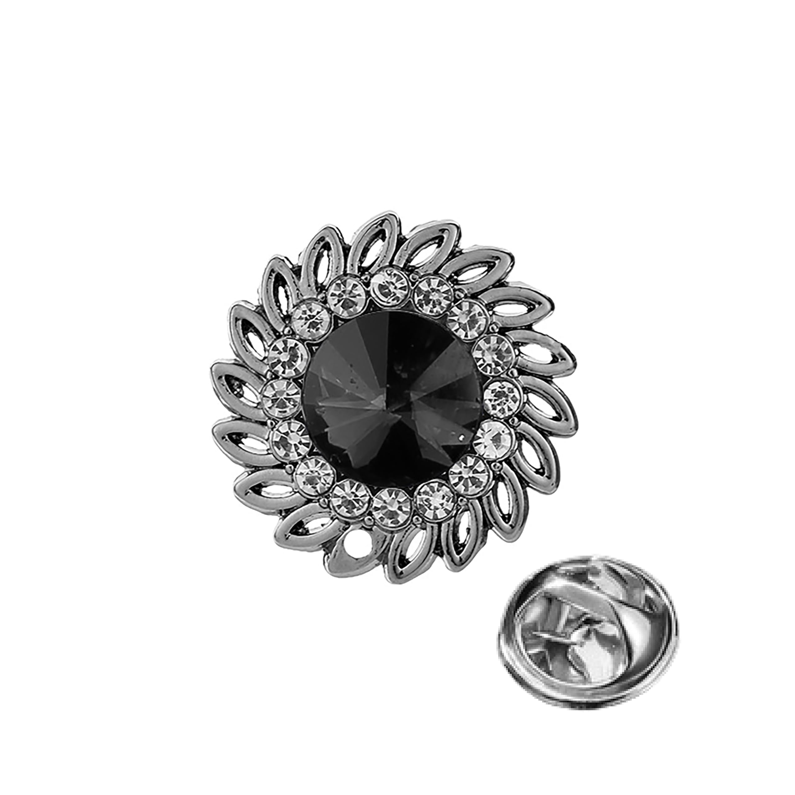 SYGA Mens Suit Chest Brooch Fashionable Gemstone Decoration Diamond Clothing Accessories(Silver) (B0CY8HM7FQ) Amazon Price History, Amazon Price Tracker