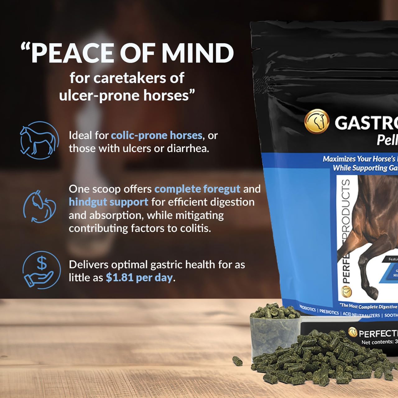 Perfect Products EQ GastroEase Advanced Pellets (3lb)