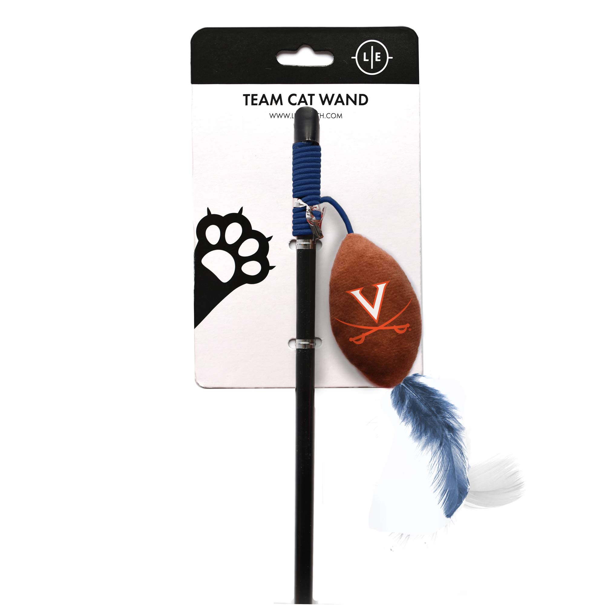 Littlearth NCAA Unisex-Adult Cat Wand Pet Toy