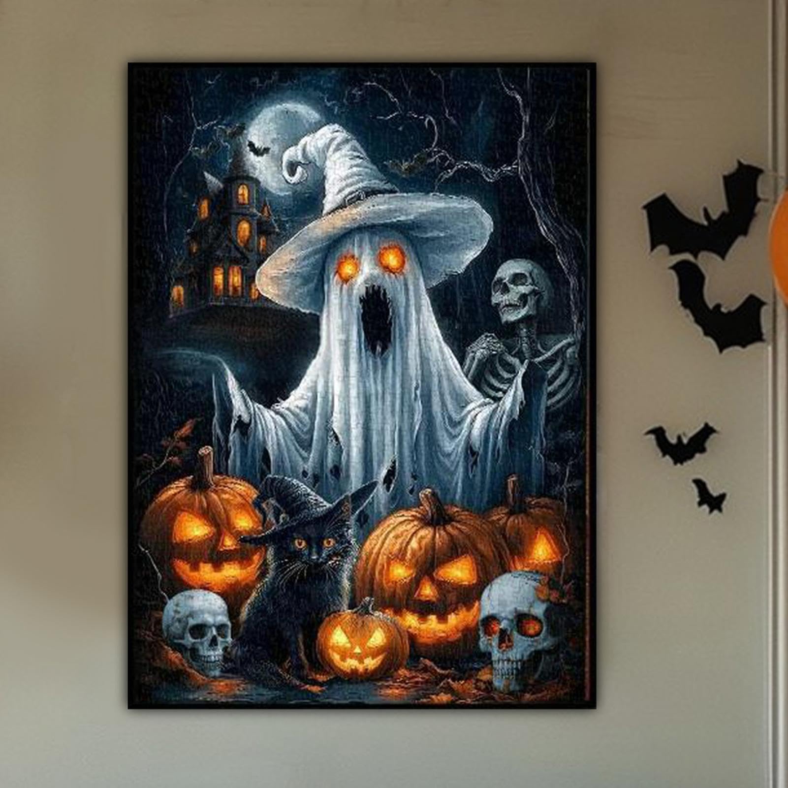 Puzzle Fantasma 1000 Pezzi, di Incastro di Halloween Impegnativo
