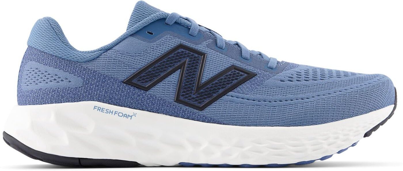New Balance Men's Fresh Foam X Evoz V4 Running Shoes, Blue, 11