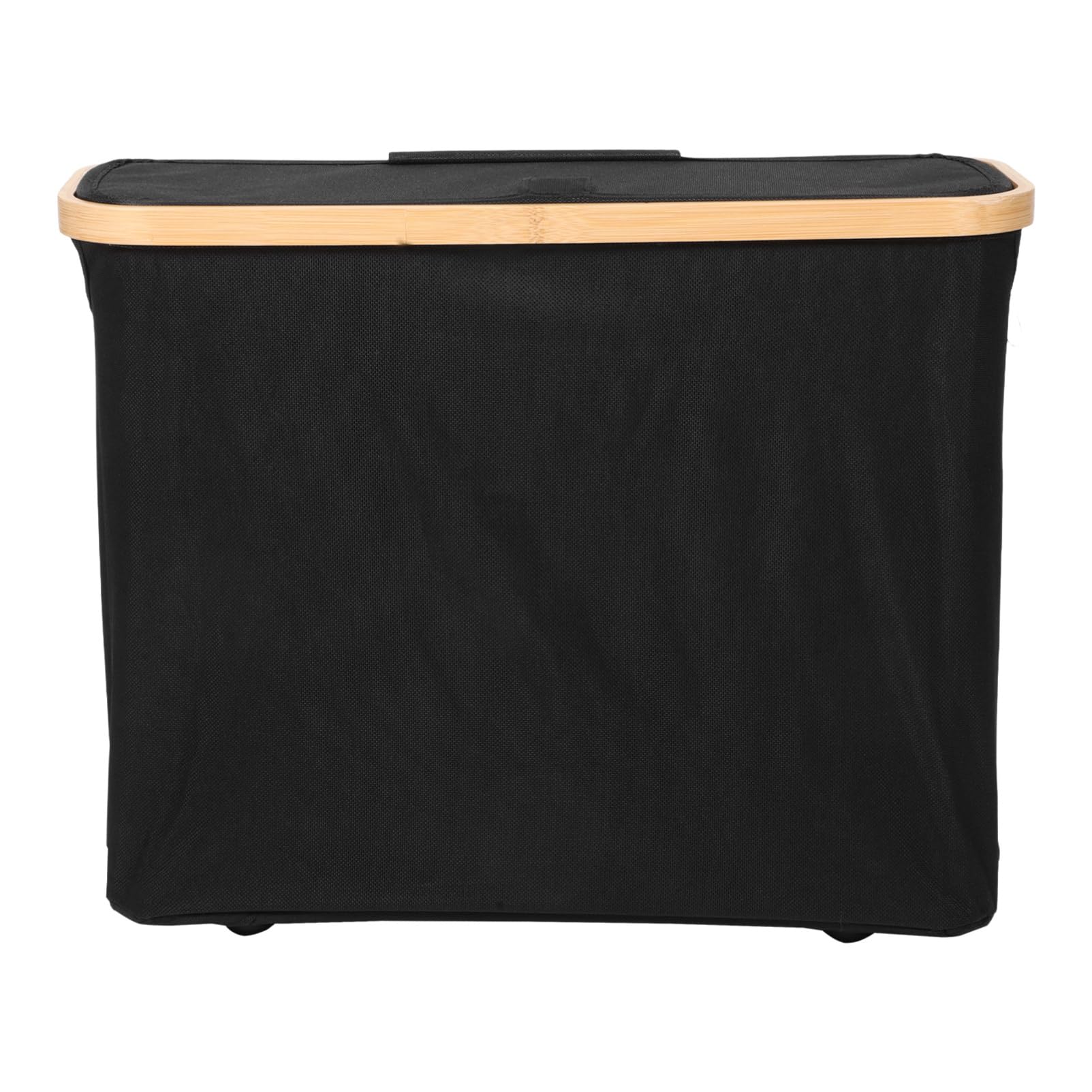 Cesta De Almacenamiento De Papel Higiénico De Bambú Tapa Organizador Decorativo para Baño Capacidad Ampliada y Fácil De Limpiar para Mantener El Espacio Ordenado