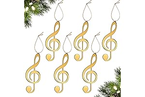 Christmas Music Note Ornaments: Add a Musical Touch to Your Holiday Decor