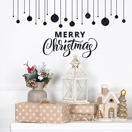 Miniatura 8 de CRE8TIVE Papel tapiz con purpurina azul y negro para pegar y despegar de 8 x 354 pulgadas, borde de tela brillante, borde de pared, autoadhesivo