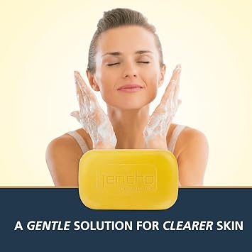 Jericho Dead Sea Sulfur Soap with Olive Oil Helps with Acne, Blackheads, Itchy & Scaly Skin For Oily to Normal Skin Vegan Face & Body Bar for Men & Women, 4.4 Oz / 125 g (Pack of 1)