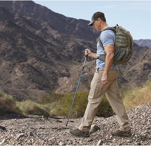 Miniatura 8 de Guide Gear Pantalones cargo para hombre tácticos pesca senderismo militar casual atletismo verano ropa al aire libre