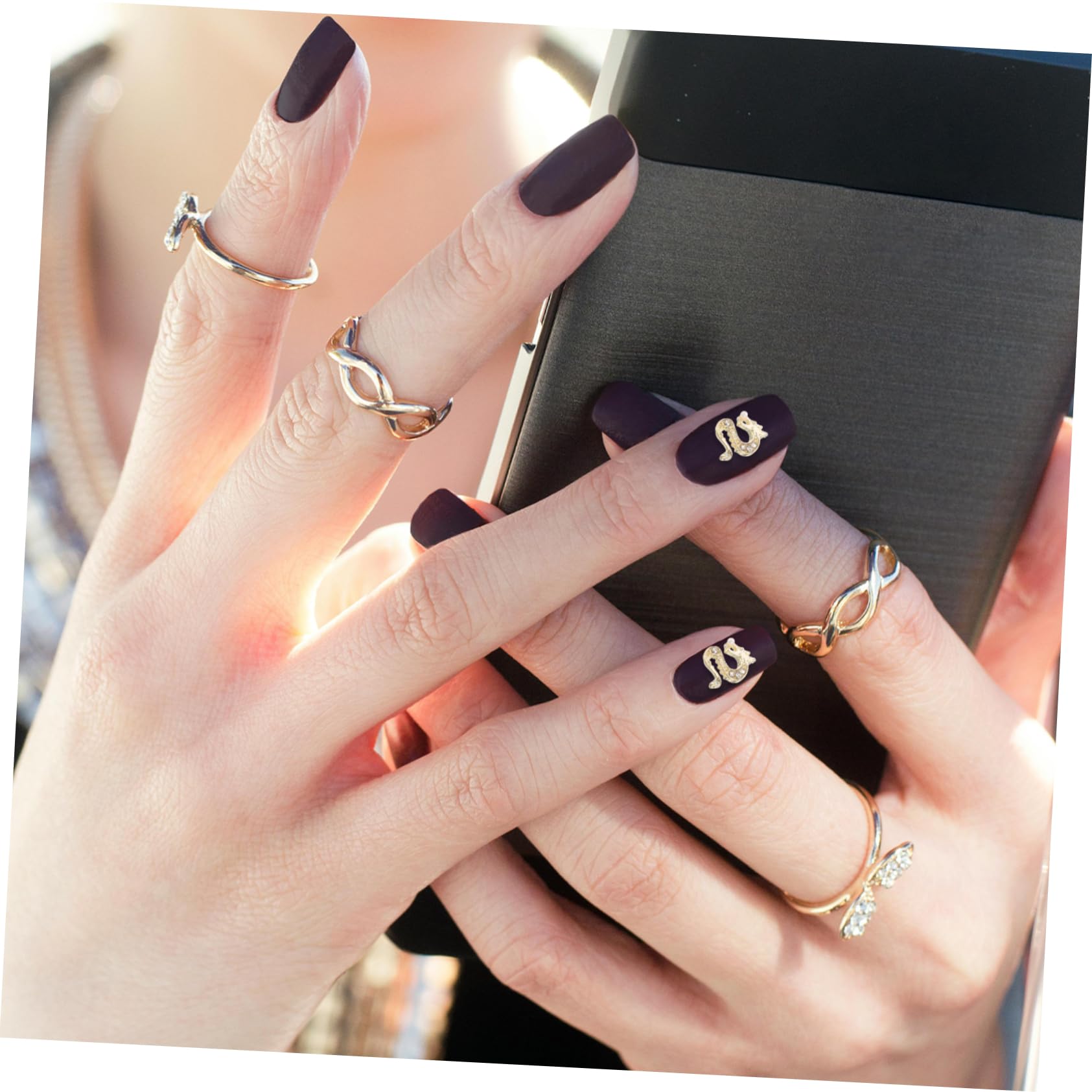 4 Set Ciondoli Per Unghie Decorazioni Per Manicure Per Unghie E Speciali 50 Pezzi*4