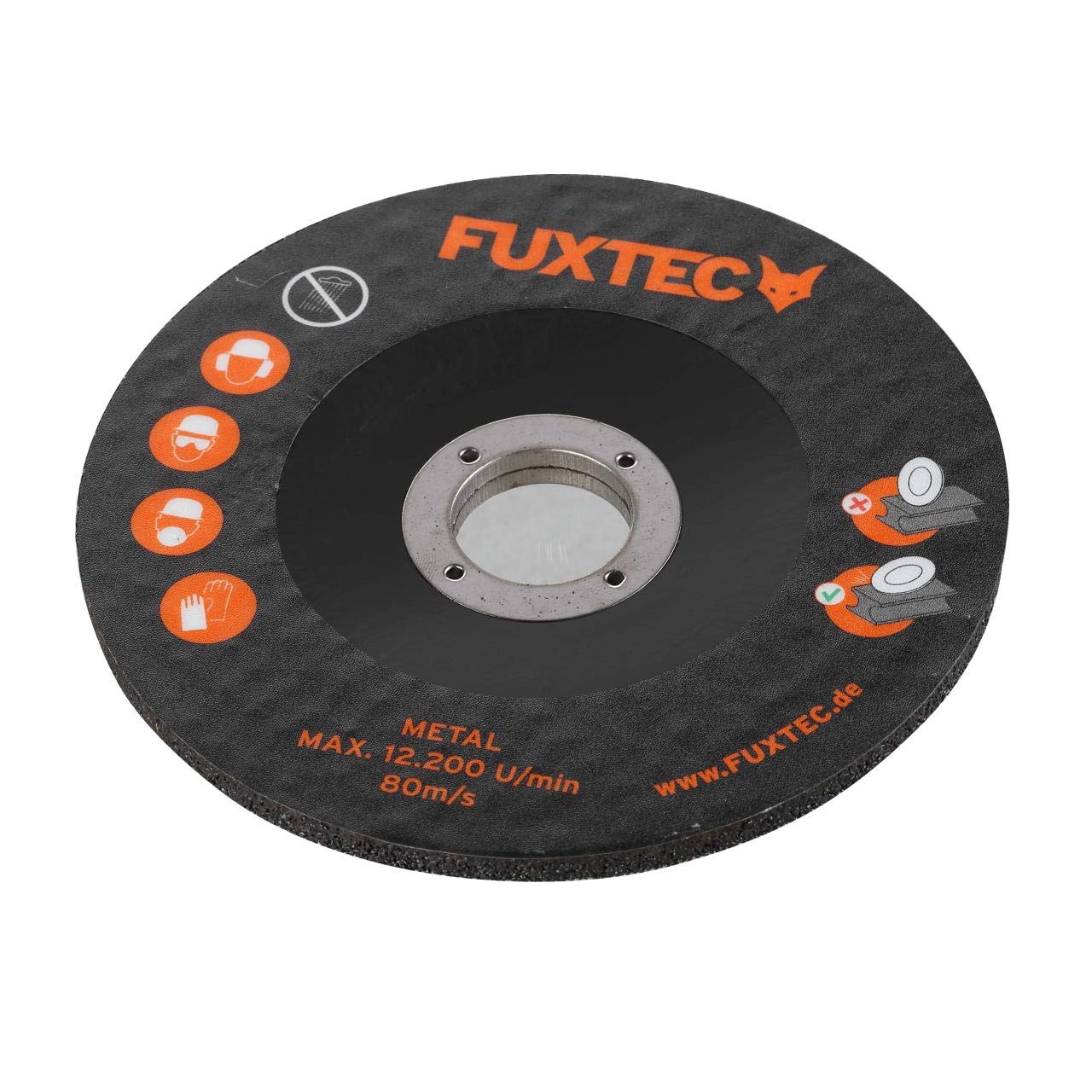 25 disques meules de tronçonnage 115x1,6x22mm métal acier inox pour meuleuse d'angle FX-E1WS20. Un indispensable pour votre appareil FUXTEC - diamètre du disque : 115mm, trou de forage 22.23 mm