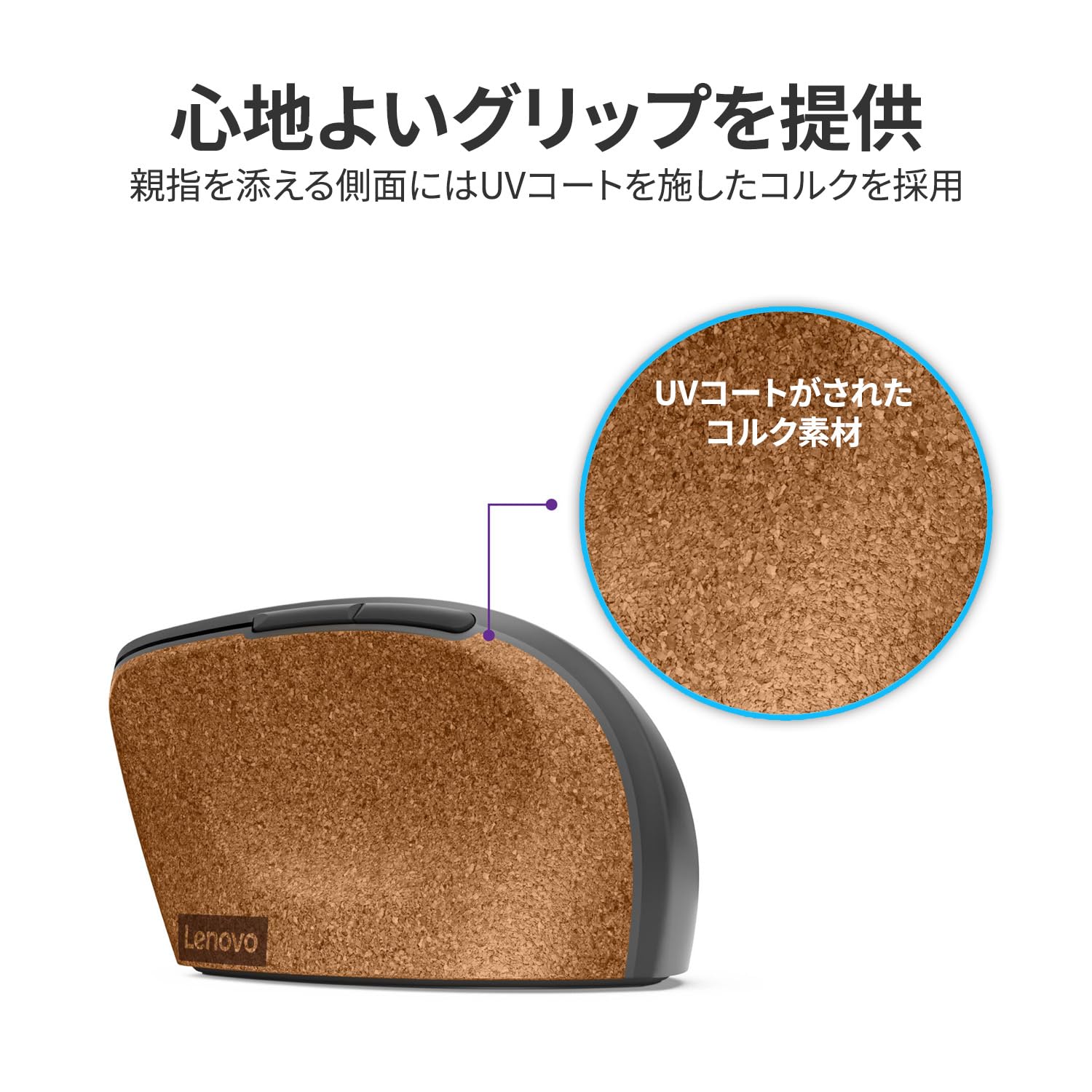 Lenovo Go Mouse Verticale Wireless