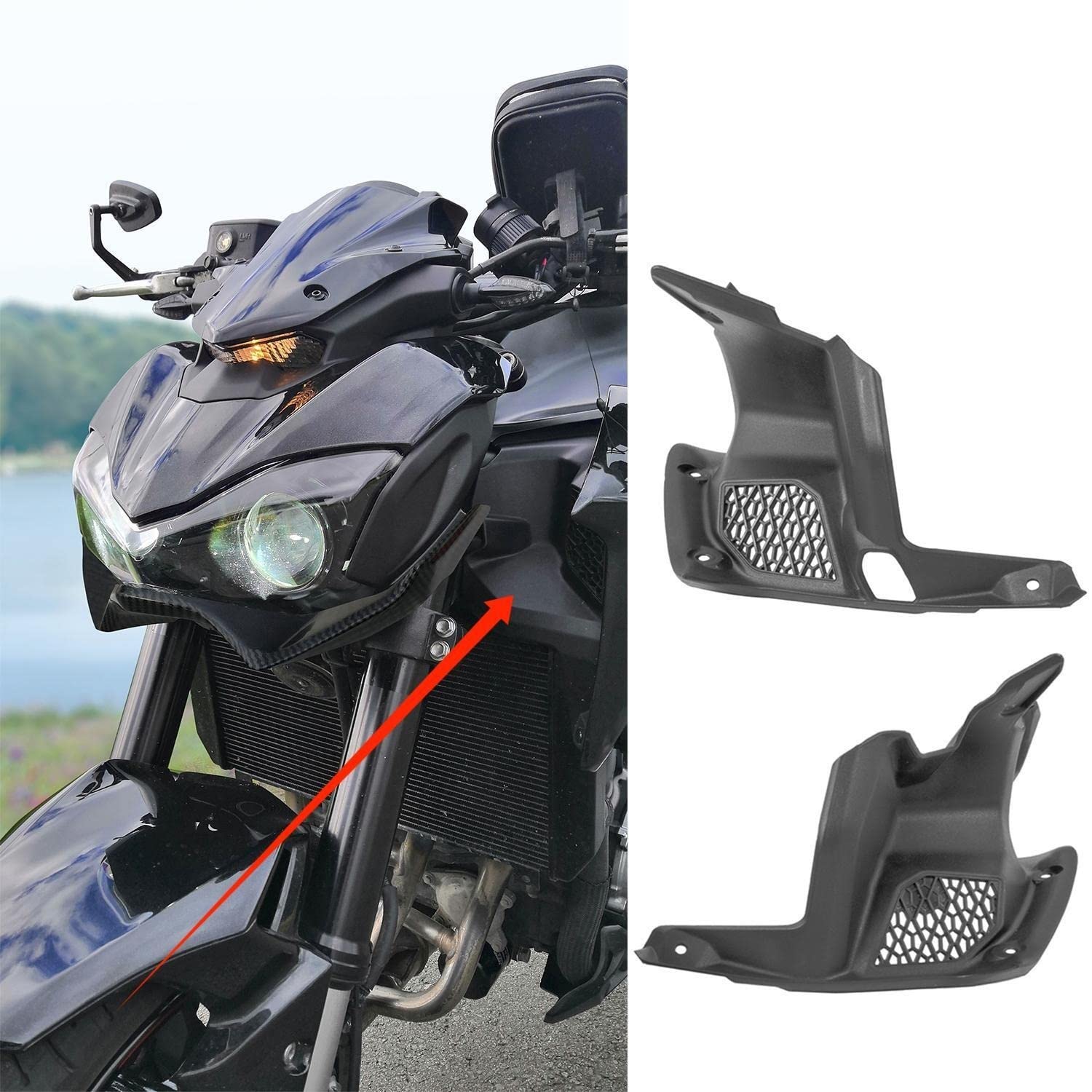 Amazon.com: IMSTAM Compatible with Kawasaki Z900 2017 2018 2019 Z