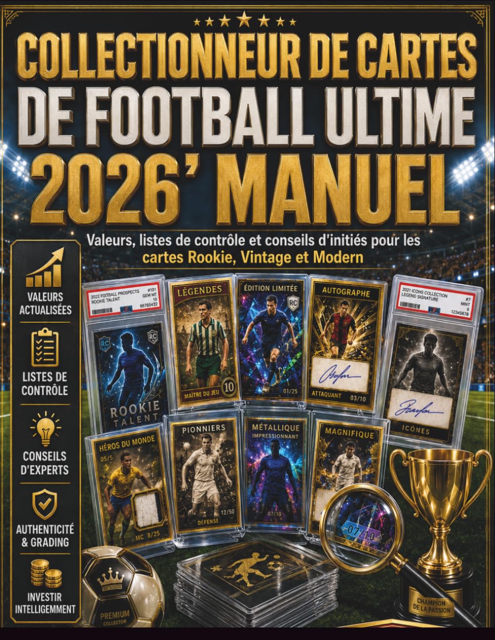 Collectionneur de cartes de football ultime 2026'Manuel: Valeurs, listes de contrôle et conseils d'initiés pour les cartes Rookie, Vintage et Modern